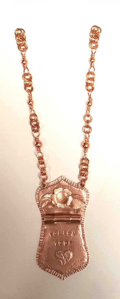 Judy Larson's Easy No Solder Hinges - , General Education, , add a chain
